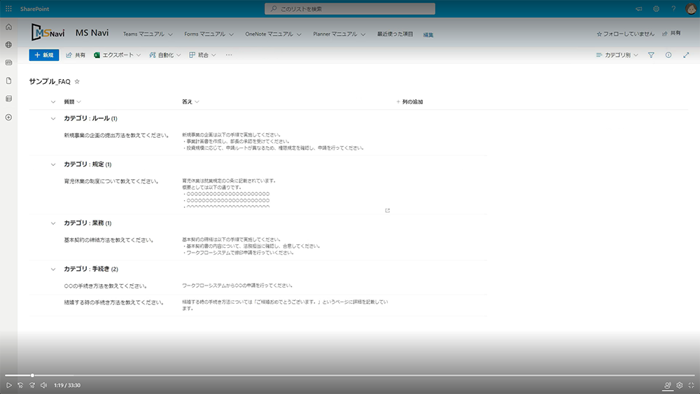 リストの活用シーン（情報発信）